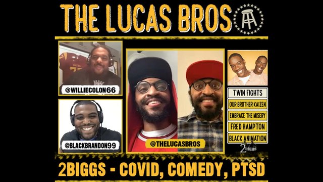 2Biggs On COVID & Hamilton + The Lucas Bros On Cancel Culture, American Comedy, And New Fred Hampton Biopic [FULL VIDEO]