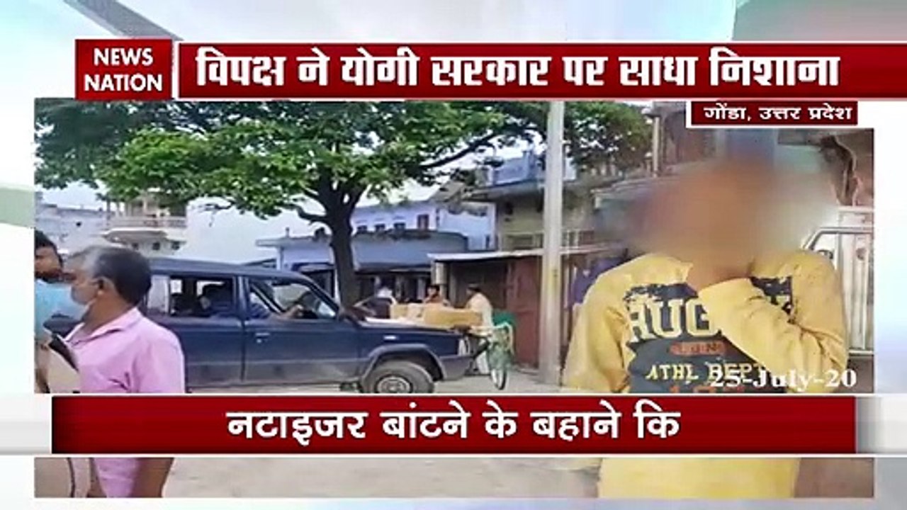 Child kidnapping in Gonda broad daylight Criminals dominate in UP
