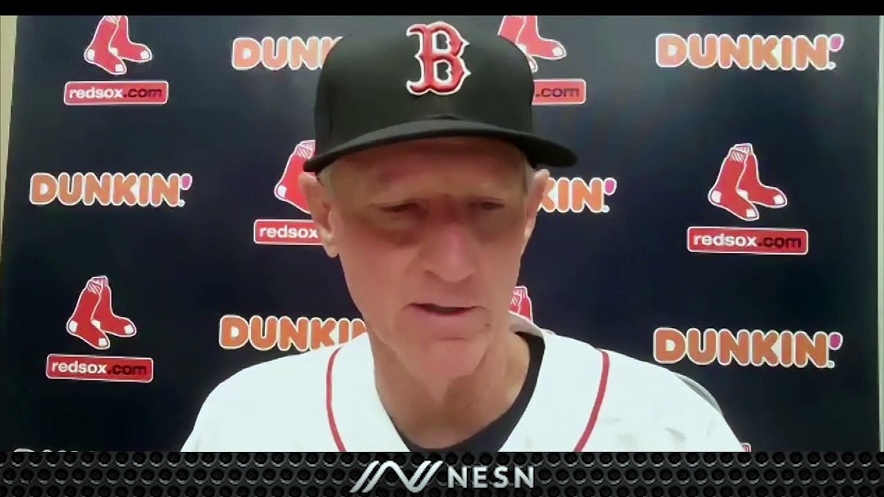Red Sox Manager Ron Roenicke Reacts To First Win In Boston Vs. Orioles