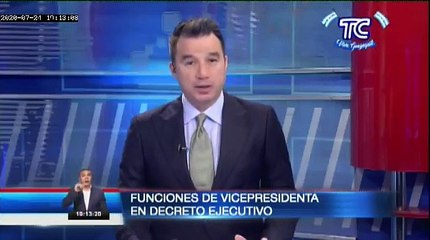 Presidente Moreno definió por decreto las funciones de María Alejandra Muñoz, nueva vicepresidenta