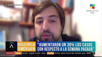 Kreplak: "Aumentaron un 30% los casos respecto de la semana pasada"