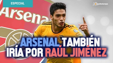 Arsenal también iría por Raúl Jiménez ante salida de Lacazette y Aubameyang