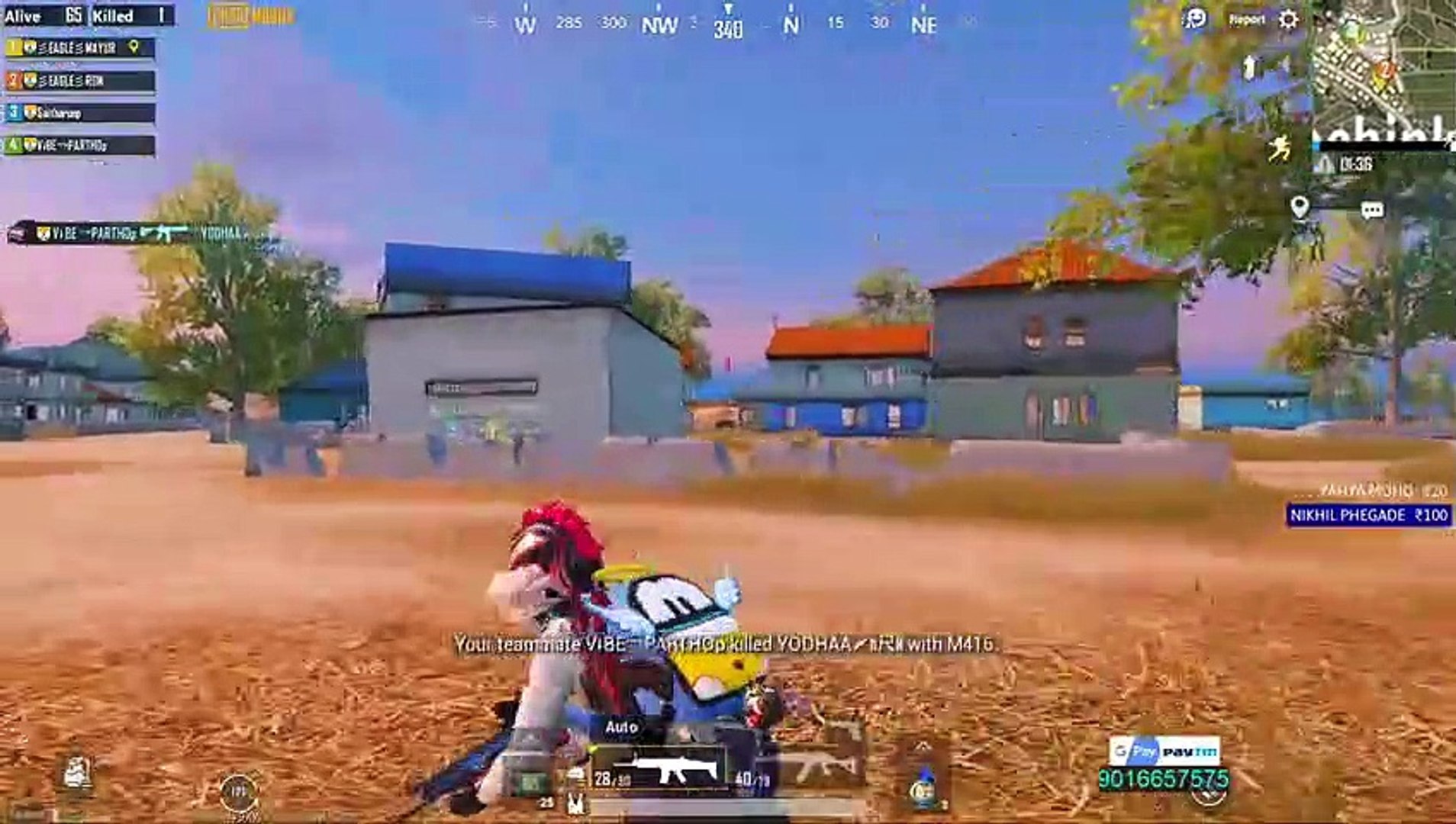 PUBG MOBILE - INTENSE MATCH -20 KILLS- & AMAZING CHICKEN DINNER