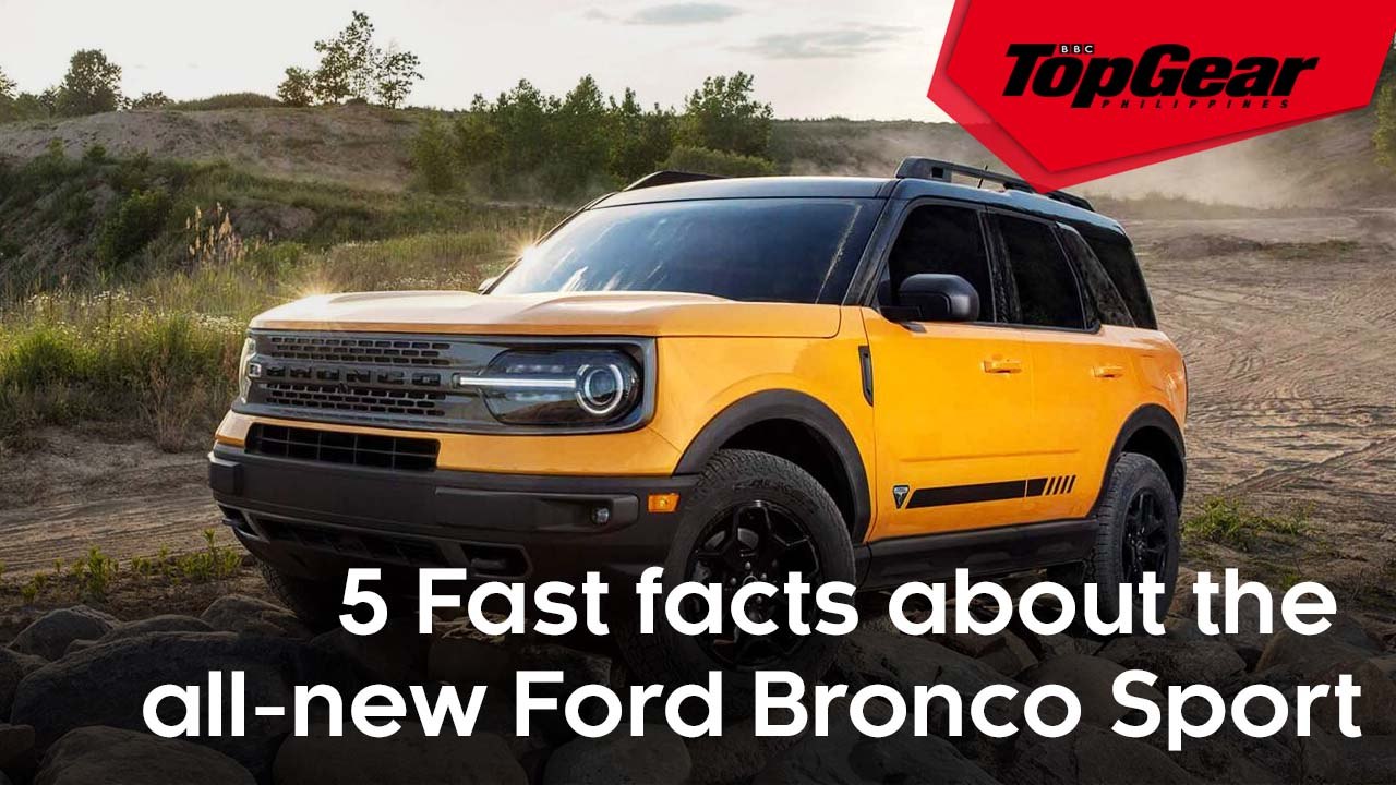 5 Fast facts about the all-new Ford Bronco Sport