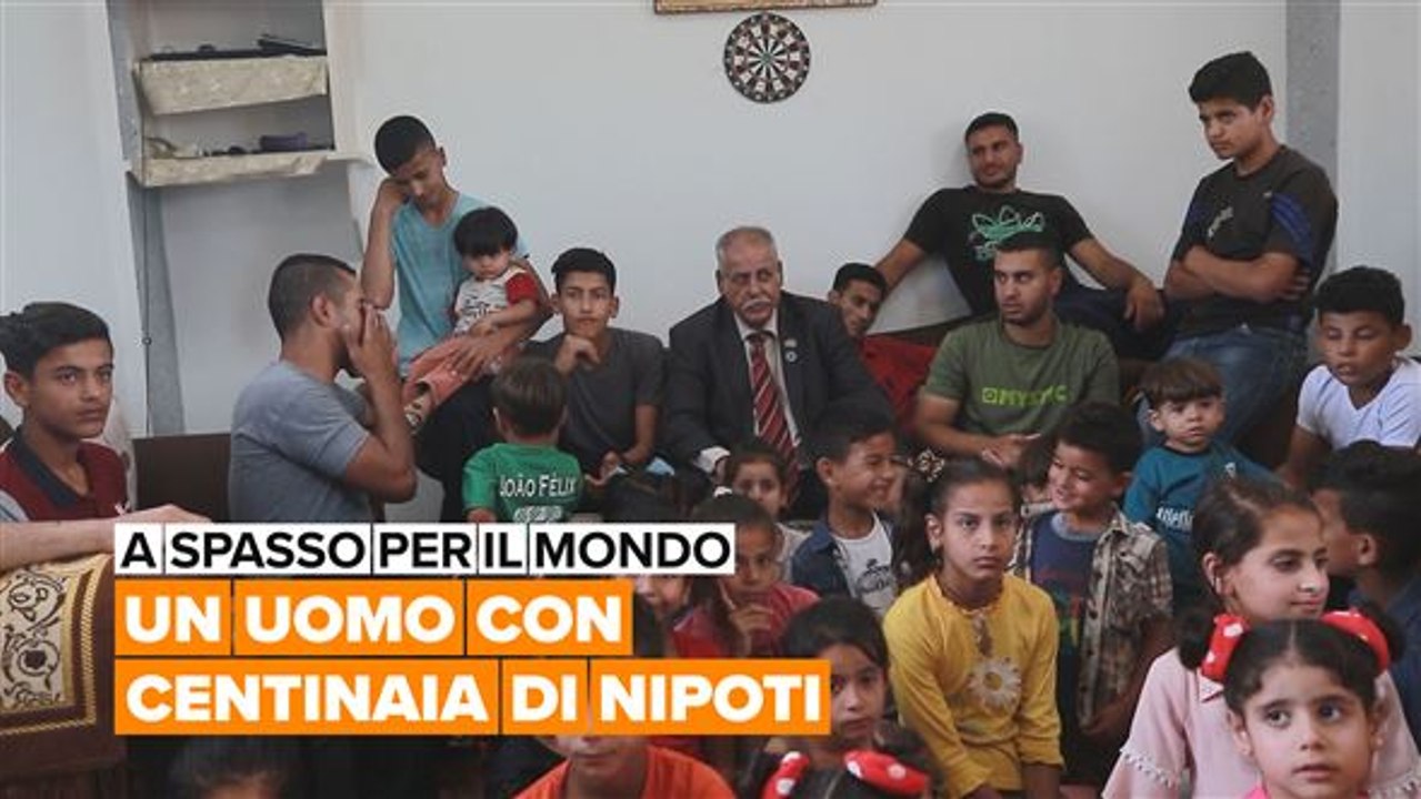 A spasso per il mondo: Un uomo con centinaia di nipoti