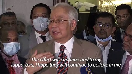 Malaysian ex-PM Najib Razak to appeal after 1MDB verdict