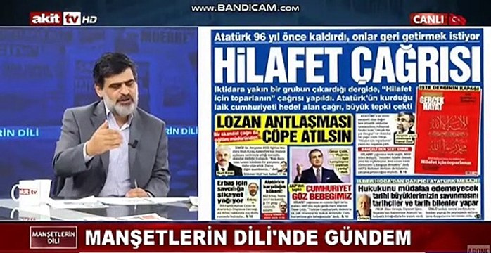 Ali Karahasanoğlu'ndan skandal hilafet çağrısı