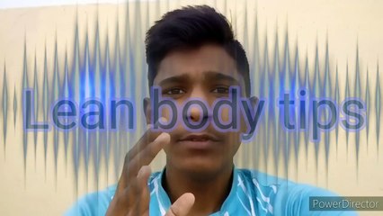 Lean and cutting body kase bnaye | 5tips  for lean body.