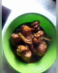 Chicken jhal fry recipie.চিকেন ঝাল ফ্রাই হোটেল স্টাইল