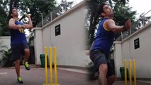 Dil Bechara के सेट पर Sushant Singh Rajput ने ऐसे खेला था cricket, photo viral | FilmiBeat