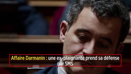 Affaire Darmanin : une ex-plaignante prend sa défense par SMS