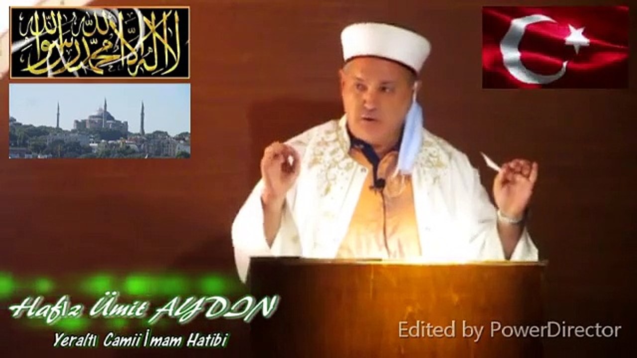 Hafız Ümit AYDIN / " AYASOFYA-İ KEBİR CAMİ-İ HAYIRLI OLSUN " Cuma Vaazı