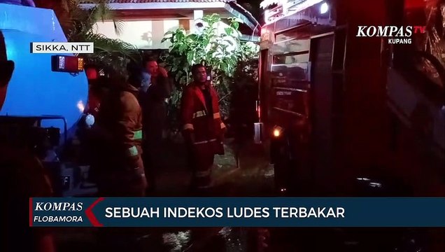 Sebuah Indekos di Sikka Ludes Terbakar