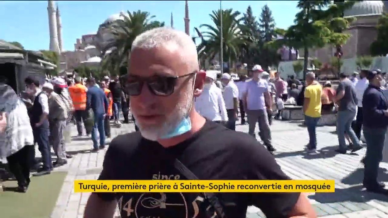 Turquie : premières prières à Sainte-Sophie, reconvertie en mosquée
