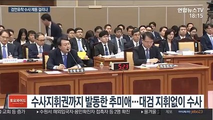 한동훈 손 들어준 외부 전문가들…검언유착 수사 제동 걸리나