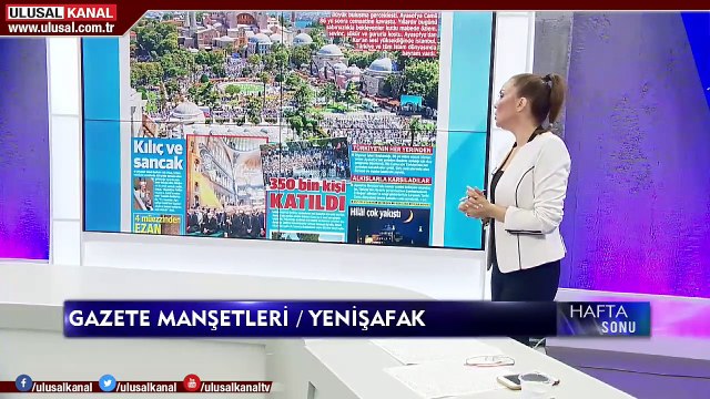 Hafta Sonu - 25 Temmuz 2020 - Sinem Fıstıkoğlu - Avukat Cengiz Hortoğlu - Ulusal Kanal