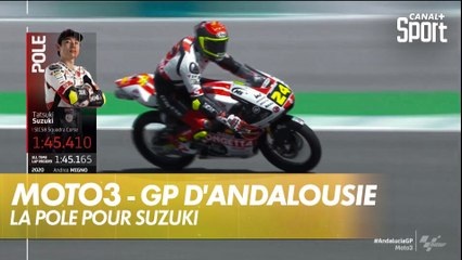 La pole de Tatsuki Suzuki en Moto3