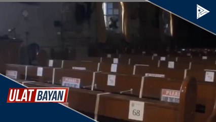 Ilang panuntunan, ipinatupad ng mga simbahan upang matiyak na nasusunod ang 10% capacity