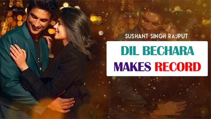 Dil Bechara Creates History Sushant Singh Rajput