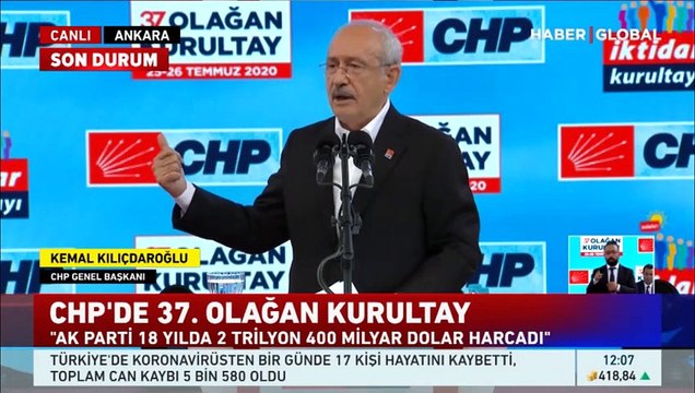 Kılıçdaroğlu, kurultay konuşmasında 'İkinci yüzyıla çağrı' beyannamesini açıkladı