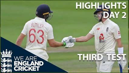 ENG VS WI 3RD TEST DAY 2 HIGHLIGHTS 2020 II ENG VS WI 3RD TEST HIGHLIGHTS