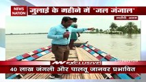 Brahmaputra river caused massive destruction in Assam