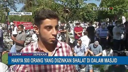 Hagia Sophia di Istanbul Resmi Jadi Masjid Setelah 86 Tahun Jadi Museum