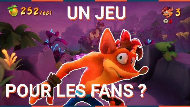 CRASH BANDICOOT 4 DÉMO : premier AVIS ! - PS4 Xbox One Xbox Series X