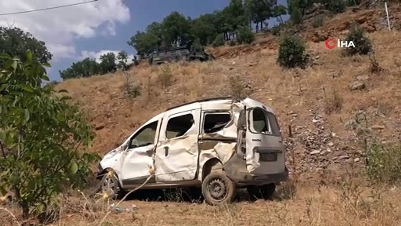 Tunceli’de iki ayrı kaza: 2’si ağır 8 yaralı