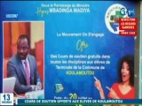 Début des cours de soutien aux candidats au BAC 2020 de Koulamoutou offert par le Ministre Hugues Mbadinga