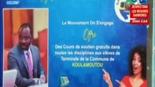 Début des cours de soutien aux candidats au BAC 2020 de Koulamoutou offert par le Ministre Hugues Mbadinga
