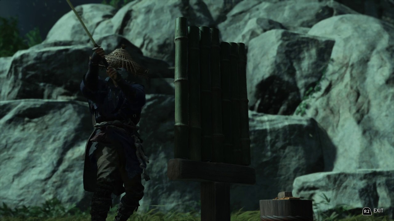 Ghost of Tsushima - Bamboo Cutting