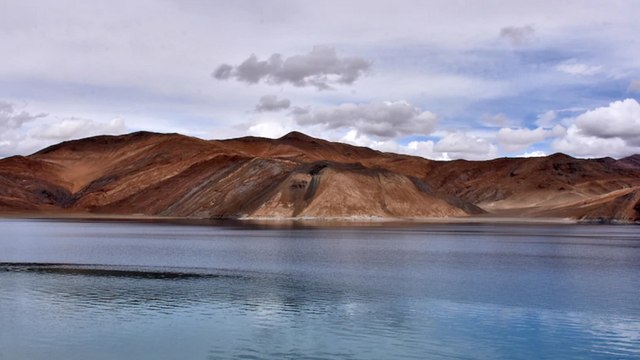 Latest satellite images reveal China digging at Pangong Tso