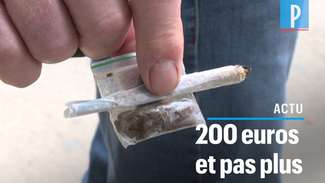 Cannabis : fumer un joint sera seulement passible d'une amende de 200 euros