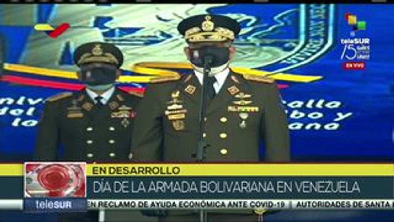 Venezuela conmemora el Día de la Armada Bolivariana