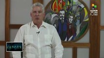 Miguel Díaz-Canel felicita a teleSUR: Cuenten siempre con Cuba