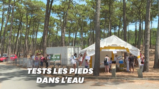 Se faire dépister pour le coronavirus pendant ses vacances, ça ressemble à ça