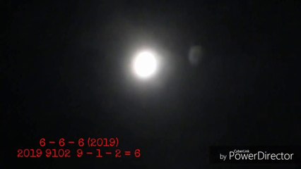 Aliens-Demons-UFOs On Camera Around Splitting Moon On Fire. Demon Possessed Woman Speaks on 6-6-6!