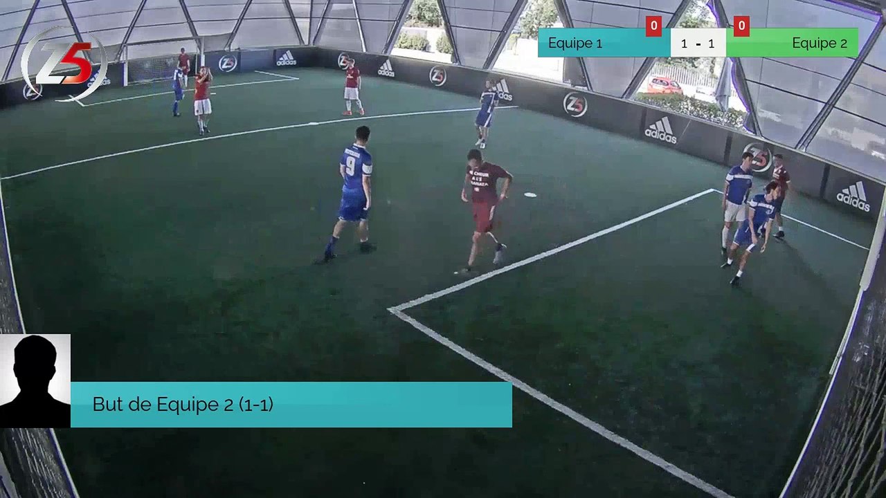 But de Equipe 2 (1-1)