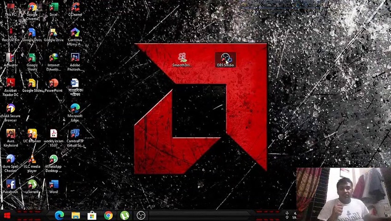 How to take online class. OBS tutorial. Smoothdraw Tutorial. video