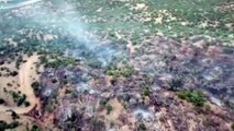 Çıkan yangında 10 hektar ormanlık alan zarar gördü - MALATYA