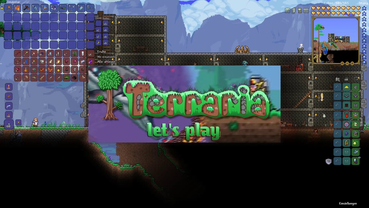 Terraria Let's Play 219: Einrichtung meines Zimmers