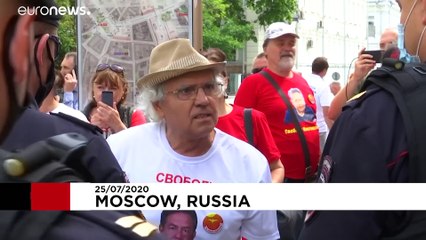Decine di fermi a Mosca, durante una manifestazione