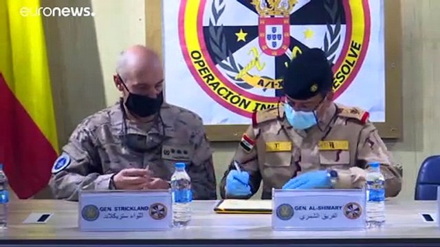 La coalición internacional entrega a Irak el control de la base de Besmayah