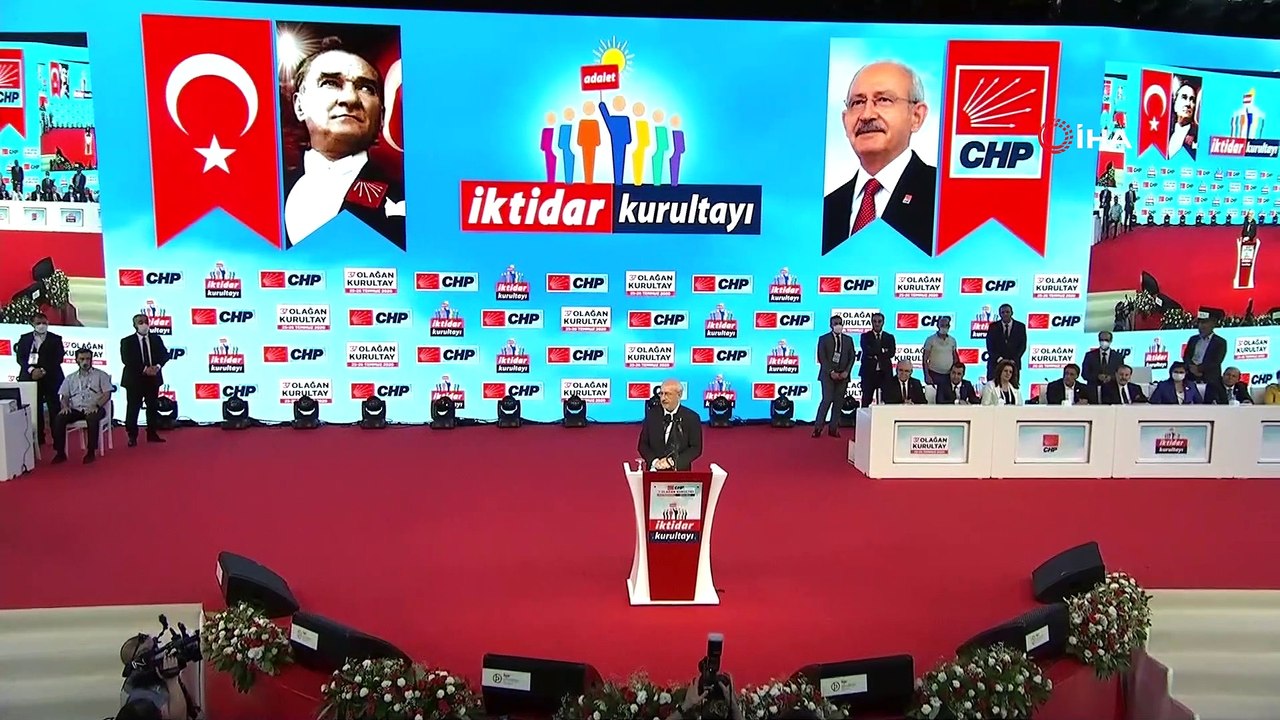 CHP’de Genel Başkanlığa yeniden Kemal Kılıçdaroğlu seçildi
