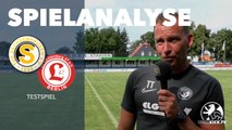 Die Spielanalyse | TuS Sachsenhausen - SV Lichtenberg 47 (Testspiel)