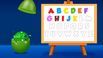 Скачать видео: Alphabet and Colors for Children to Learn with Color Balls and Surprise Eggs - Learning Videos