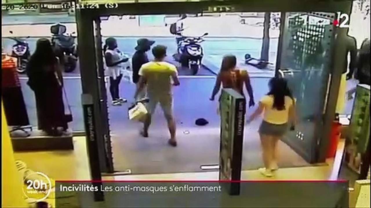 Les anti-masques refusent la règle sanitaire