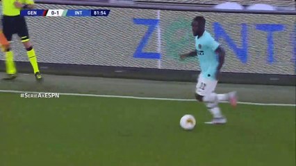 Gol Alexis Sanchez vs Genoa