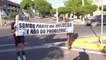 Motoristas de transporte alternativo e educadores físicos protestam no Cariri